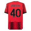 AC Milan Vranckx 40 Hjemmedrakt 2023-24 Kortermet